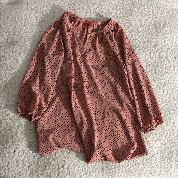 ModCloth small polka dot blouse - Picture 1 of 6